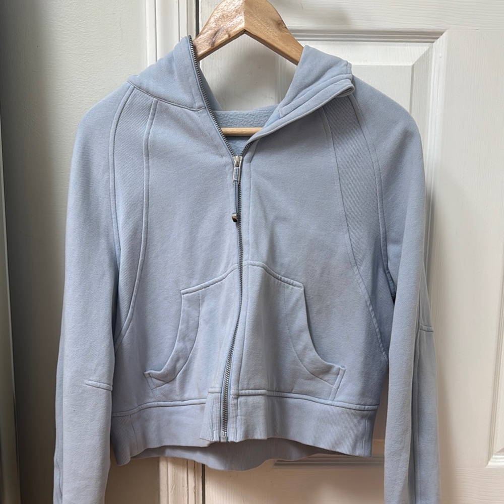 lululemon athletica Light Blue Hoodie